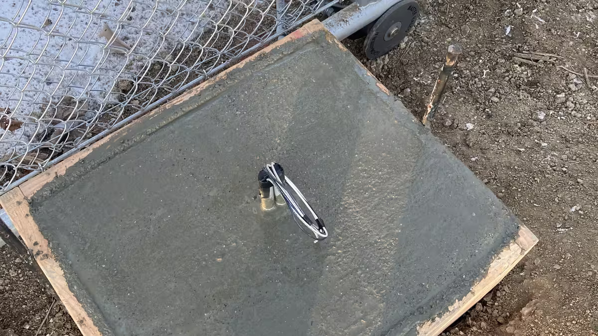 Concrete Pad Installation